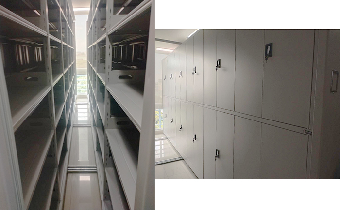 檔案密集架現(xiàn)場(chǎng)圖 檔案密集架現(xiàn)場(chǎng)圖