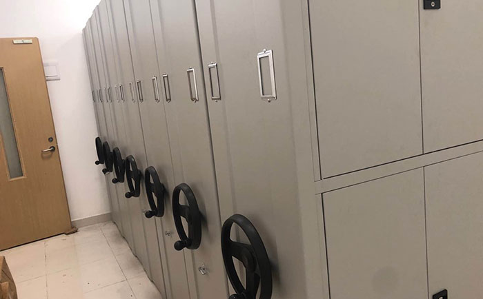 檢查密集架排列位置是否合理 檢查密集架排列位置是否合理