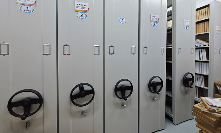 手搖密集架圖 手搖密集架圖